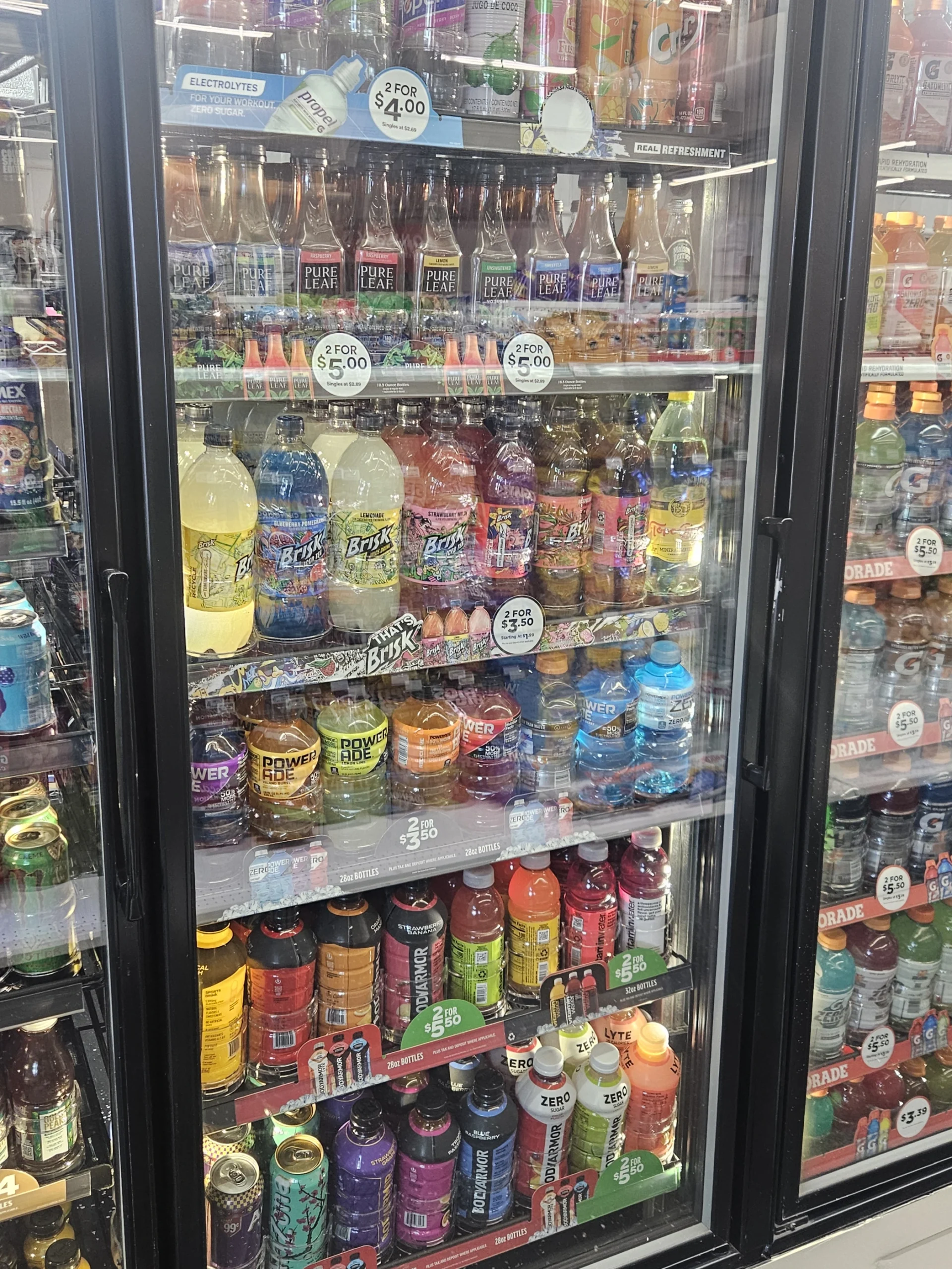 Remodeled store interior