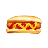 Roller grill hot dogs