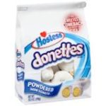Hostess Powdered Donettes mini donuts in white packaging