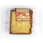 Cloverhill Pound Cake slice in clear packaging with tan label