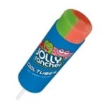 Jolly Rancher Bomb Pop popsicle with red, green, and blue colors