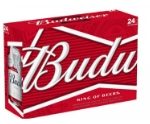 Budweiser 24-pack of beer available near wine and liquor in Evergreen, Colorado.