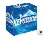 Keystone Light 30-pack beer sold with wine and liquor in Evergreen, Colorado.