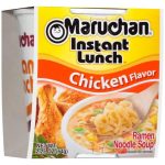 Maruchan Instant Lunch Chicken Flavor ramen noodles in yellow cup