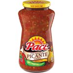 Pace Picante Sauce Medium in glass jar with yellow label