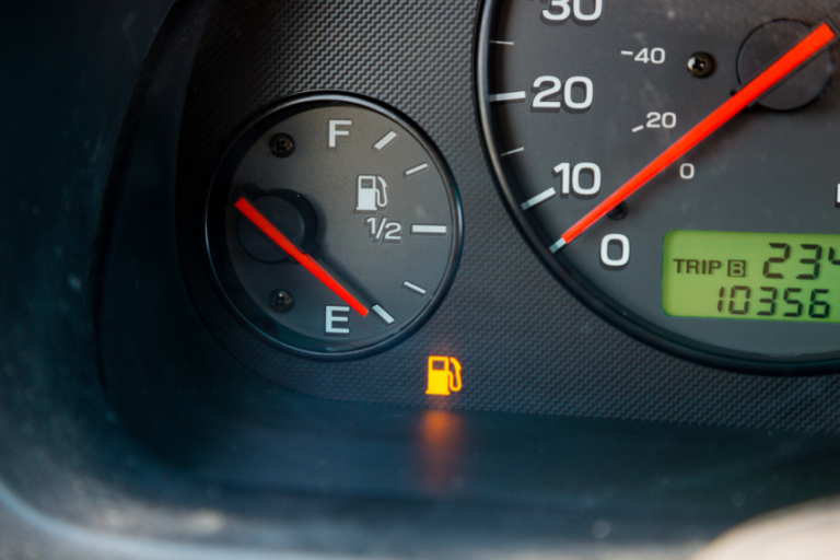Car Runs Out of Gas