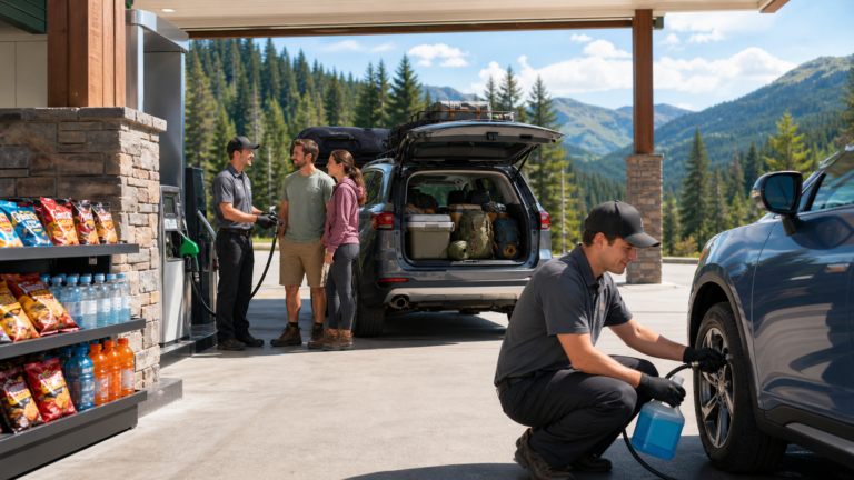 Choosing a Mountain Gas Station in Evergreen for Summer Road Trips